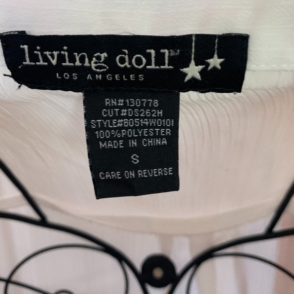 Living Doll Sheer Top - Picture 5 of 7